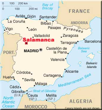 Un paseo por Salamanca (1/2d) - Conociendo España (1)